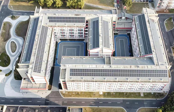 成都東軟學院屋頂光伏項目